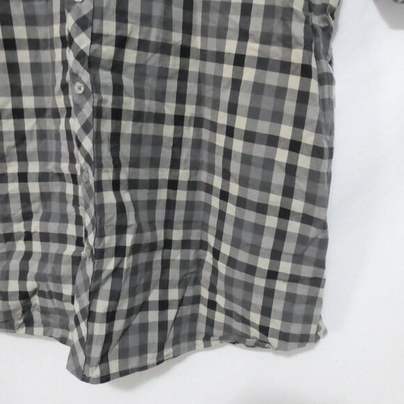 NXT | size 2X | Classic Short Sleeve Button-Up Plaid Shirt - Picture 8 of 14
